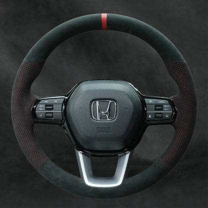 Discover MewantX Custom Steering Wheel Cover For Acura Integra 2022 - 2025 Mewant delivers comfort, grip, style, protection and durable quality.