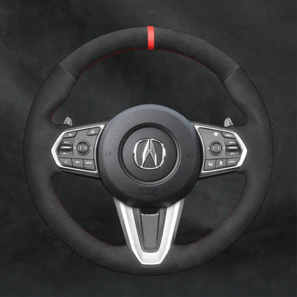 Discover MewantX Custom Steering Wheel Cover For Acura RDX 2019 - 2025 Mewant delivers comfort, grip, style, protection and durable quality.