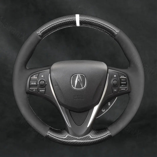 Discover MewantX Custom Steering Wheel Cover For Acura TLX A - Spec 2018 - 2020 Mewant delivers comfort, grip, style, protection and durable quality.