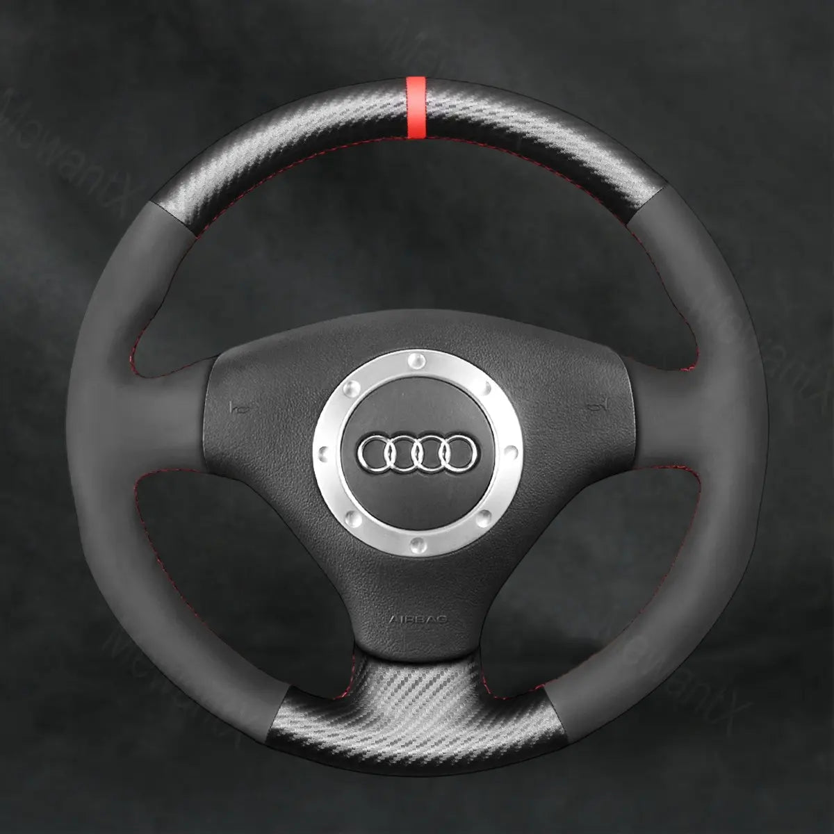 Discover MewantX Custom Steering Wheel Cover For Audi A4 S4 2003 - 2006 Mewant delivers comfort, grip, style, protection and durable quality.
