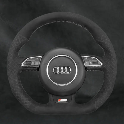 Discover MewantX Custom Steering Wheel Cover For Audi A7 S7 RS 7 2012 - 2018 Mewant delivers comfort, grip, style, protection and durable quality.