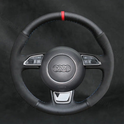 Discover MewantX Custom Steering Wheel Cover For Audi A7 S7 RS 7 2012 - 2018 Mewant delivers comfort, grip, style, protection and durable quality.