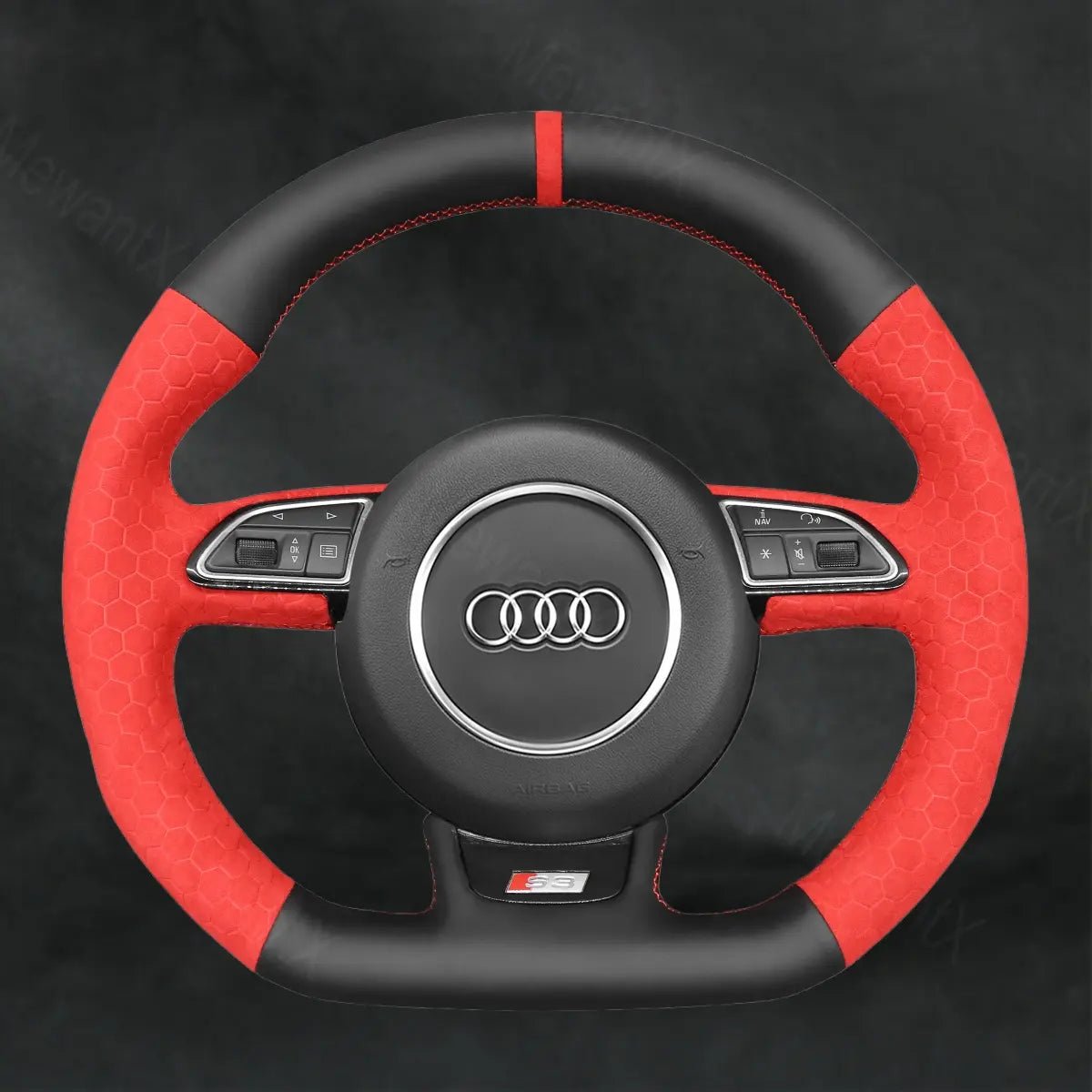 Discover MewantX Custom Steering Wheel Cover For Audi A7 S7 RS 7 2012 - 2018 Mewant delivers comfort, grip, style, protection and durable quality.