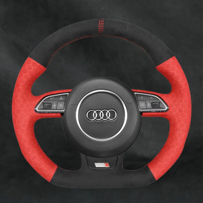 Discover MewantX Custom Steering Wheel Cover For Audi A7 S7 RS 7 2012 - 2018 Mewant delivers comfort, grip, style, protection and durable quality.