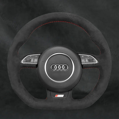 Discover MewantX Custom Steering Wheel Cover For Audi A7 S7 RS 7 2012 - 2018 Mewant delivers comfort, grip, style, protection and durable quality.