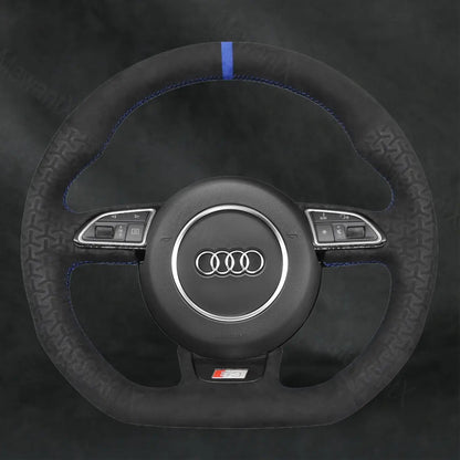 Discover MewantX Custom Steering Wheel Cover For Audi A7 S7 RS 7 2012 - 2018 Mewant delivers comfort, grip, style, protection and durable quality.