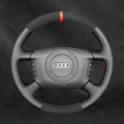 Discover MewantX Custom Steering Wheel Cover For Audi A8 L 1998 - 2001 Mewant delivers comfort, grip, style, protection and durable quality.