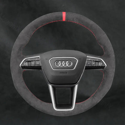 Discover MewantX Custom Steering Wheel Cover For Audi E - Tron S E - tron GT 2021 - 2022 Mewant delivers comfort, grip, style, protection and durable quality.