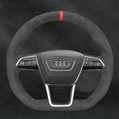 Discover MewantX Custom Steering Wheel Cover For Audi E - Tron S GT RS E - tron GT 2021 - 2022 Mewant delivers comfort, grip, style, protection and durable quality.