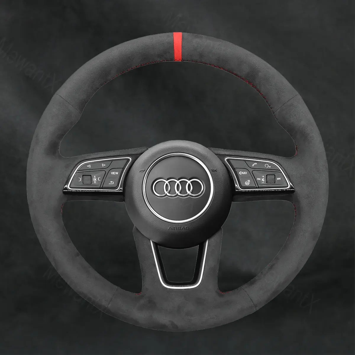 Discover MewantX Custom Steering Wheel Cover For Audi Q2 2016 - 2022 Mewant delivers comfort, grip, style, protection and durable quality.