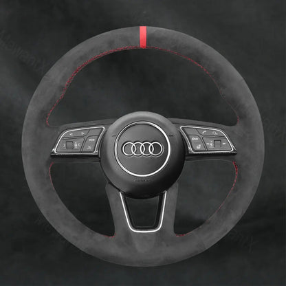 Discover MewantX Custom Steering Wheel Cover For Audi Q2 2016 - 2022 Mewant delivers comfort, grip, style, protection and durable quality.