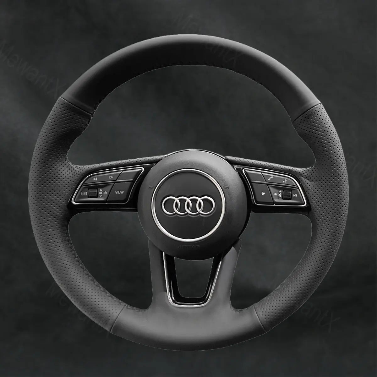Discover MewantX Custom Steering Wheel Cover For Audi Q2 2016 - 2022 Mewant delivers comfort, grip, style, protection and durable quality.