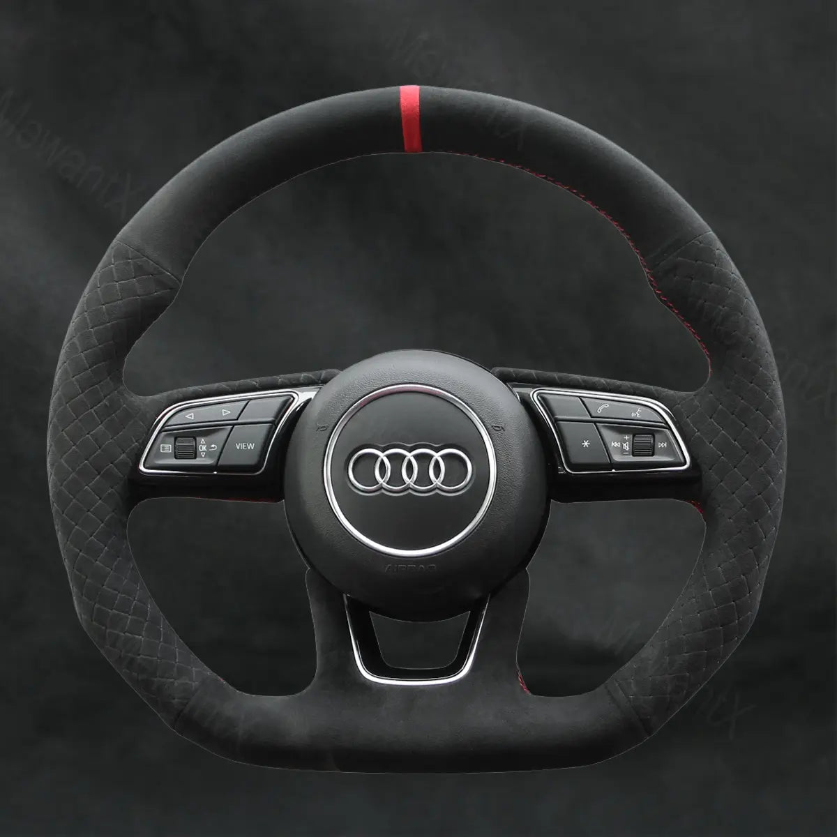 Discover MewantX Custom Steering Wheel Cover For Audi Q2 SQ2 2016 - 2022 Mewant delivers comfort, grip, style, protection and durable quality.