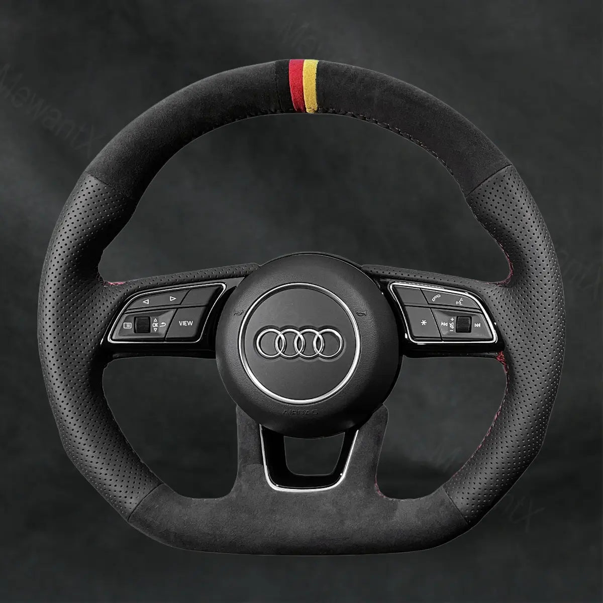 Discover MewantX Custom Steering Wheel Cover For Audi Q2 SQ2 2016 - 2022 Mewant delivers comfort, grip, style, protection and durable quality.