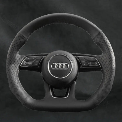 Discover MewantX Custom Steering Wheel Cover For Audi Q2 SQ2 2016 - 2022 Mewant delivers comfort, grip, style, protection and durable quality.