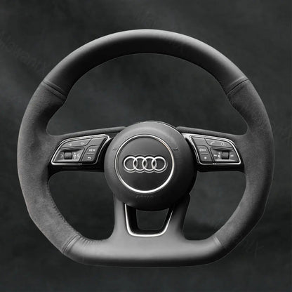 Discover MewantX Custom Steering Wheel Cover For Audi Q2 SQ2 2016 - 2022 Mewant delivers comfort, grip, style, protection and durable quality.