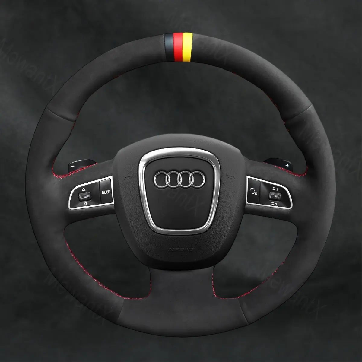 Discover MewantX Custom Steering Wheel Cover For Audi Q7 2007 - 2011 Mewant delivers comfort, grip, style, protection and durable quality.
