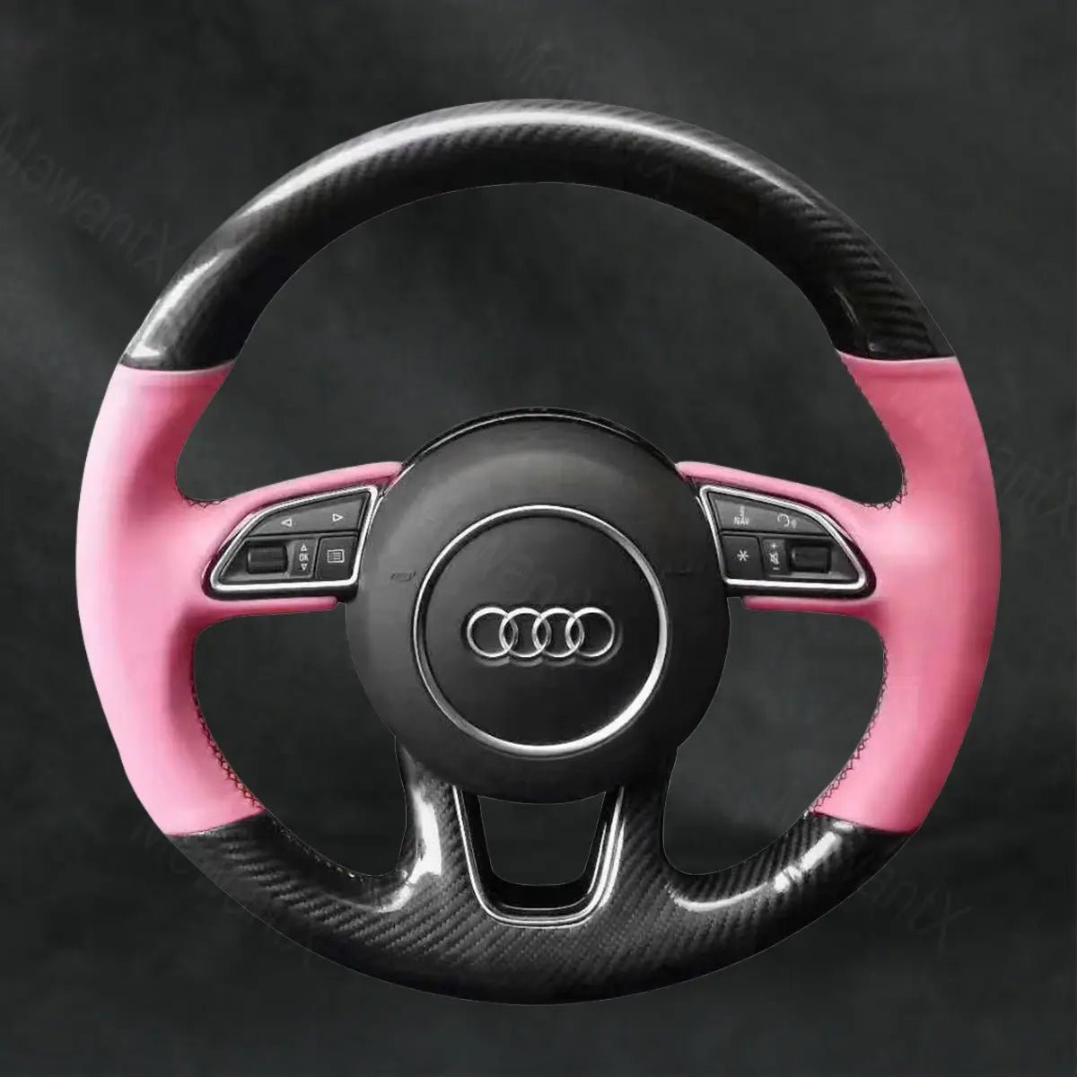 Discover MewantX Custom Steering Wheel Cover For Audi Q7 2012 - 2015 Mewant delivers comfort, grip, style, protection and durable quality.
