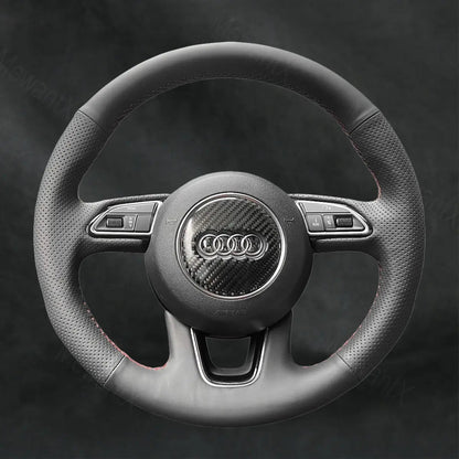 Discover MewantX Custom Steering Wheel Cover For Audi Q7 2012 - 2015 Mewant delivers comfort, grip, style, protection and durable quality.