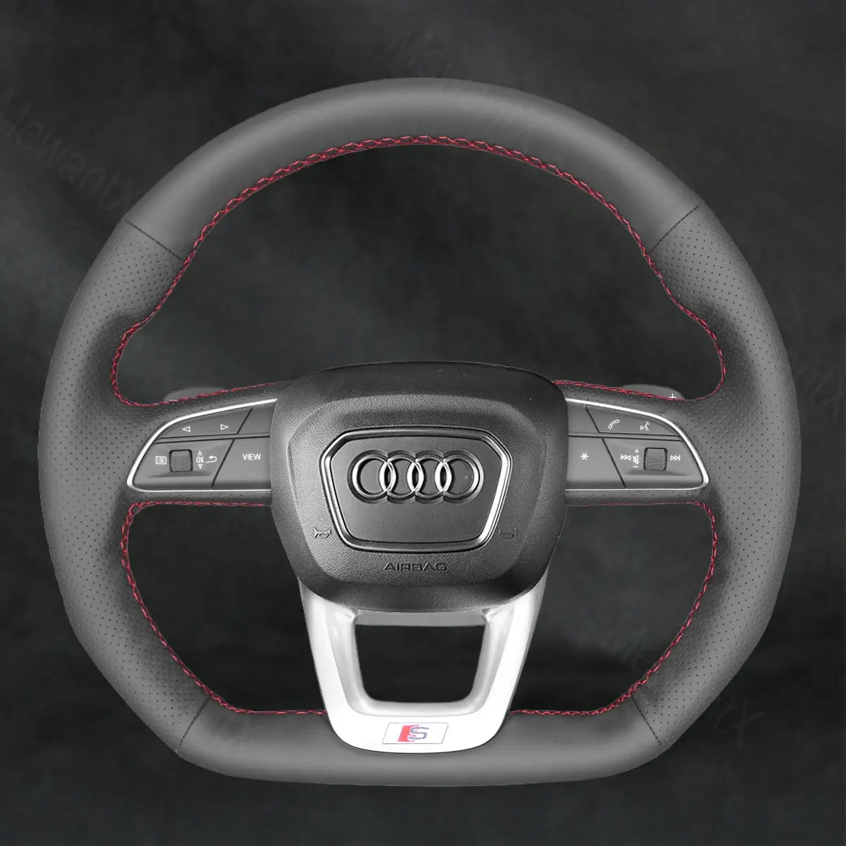 Discover MewantX Custom Steering Wheel Cover For Audi Q7 SQ7 4M 2015 - 2022 Mewant delivers comfort, grip, style, protection and durable quality.
