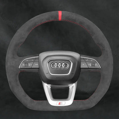 Discover MewantX Custom Steering Wheel Cover For Audi Q7 SQ7 4M 2015 - 2022 Mewant delivers comfort, grip, style, protection and durable quality.