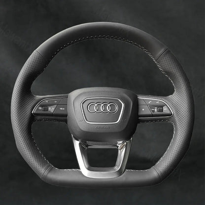 Discover MewantX Custom Steering Wheel Cover For Audi Q7 SQ7 4M 2015 - 2022 Mewant delivers comfort, grip, style, protection and durable quality.