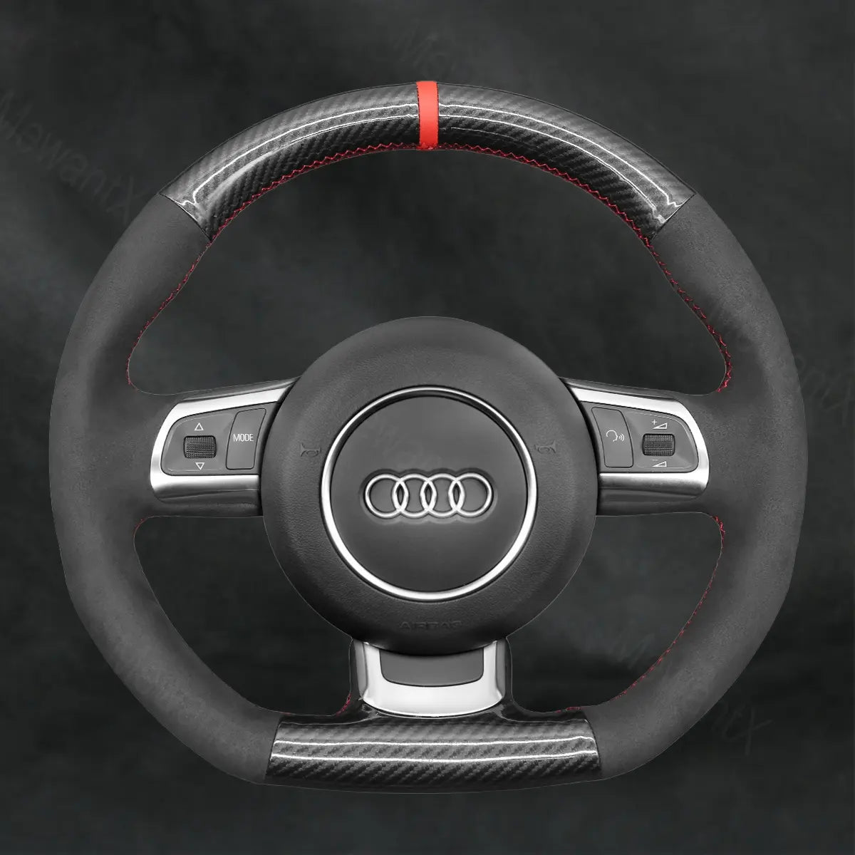 Discover MewantX Custom Steering Wheel Cover For Audi R8 2008 - 2010 Mewant delivers comfort, grip, style, protection and durable quality.