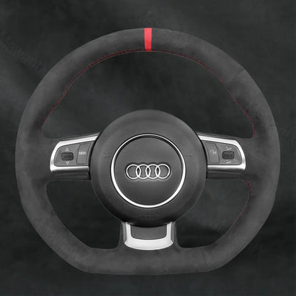 Discover MewantX Custom Steering Wheel Cover For Audi R8 2008 - 2010 Mewant delivers comfort, grip, style, protection and durable quality.