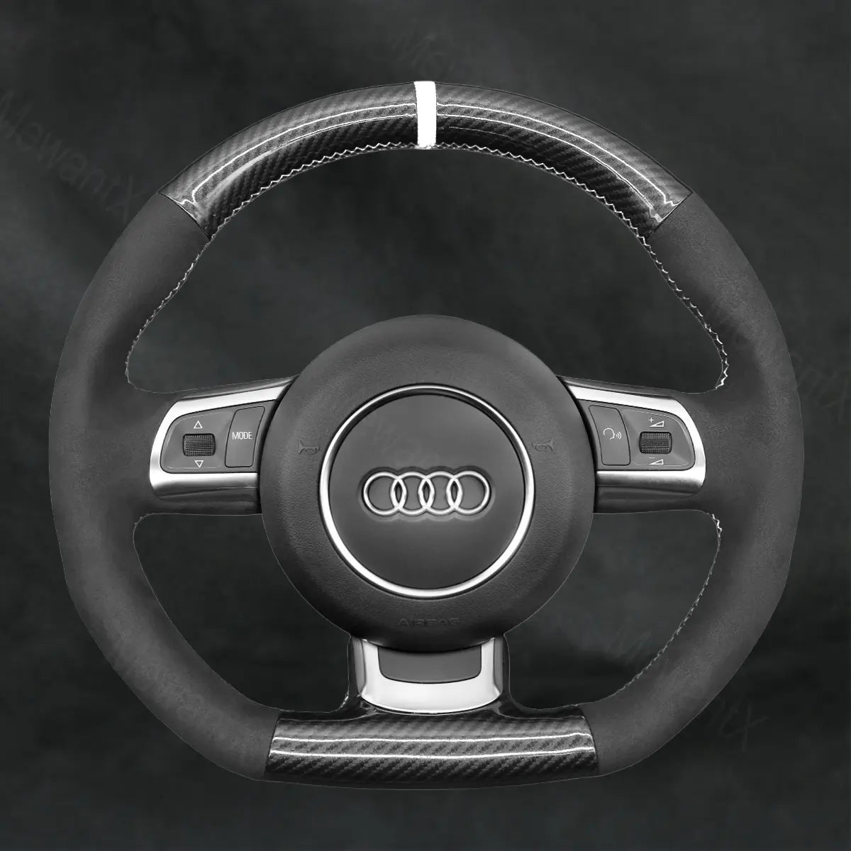 Discover MewantX Custom Steering Wheel Cover For Audi R8 2008 - 2010 Mewant delivers comfort, grip, style, protection and durable quality.