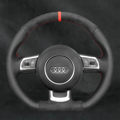 Discover MewantX Custom Steering Wheel Cover For Audi R8 2008 - 2010 Mewant delivers comfort, grip, style, protection and durable quality.