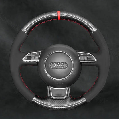 Discover MewantX Custom Steering Wheel Cover For Audi S8 2013 - 2018 Mewant delivers comfort, grip, style, protection and durable quality.