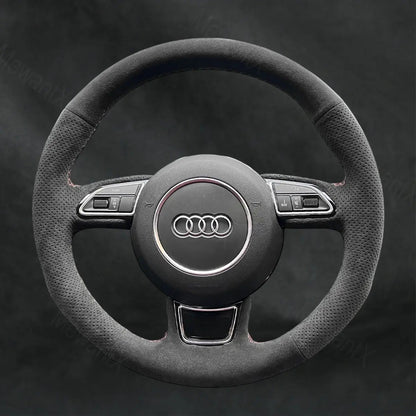 Discover MewantX Custom Steering Wheel Cover For Audi S8 2013 - 2018 Mewant delivers comfort, grip, style, protection and durable quality.