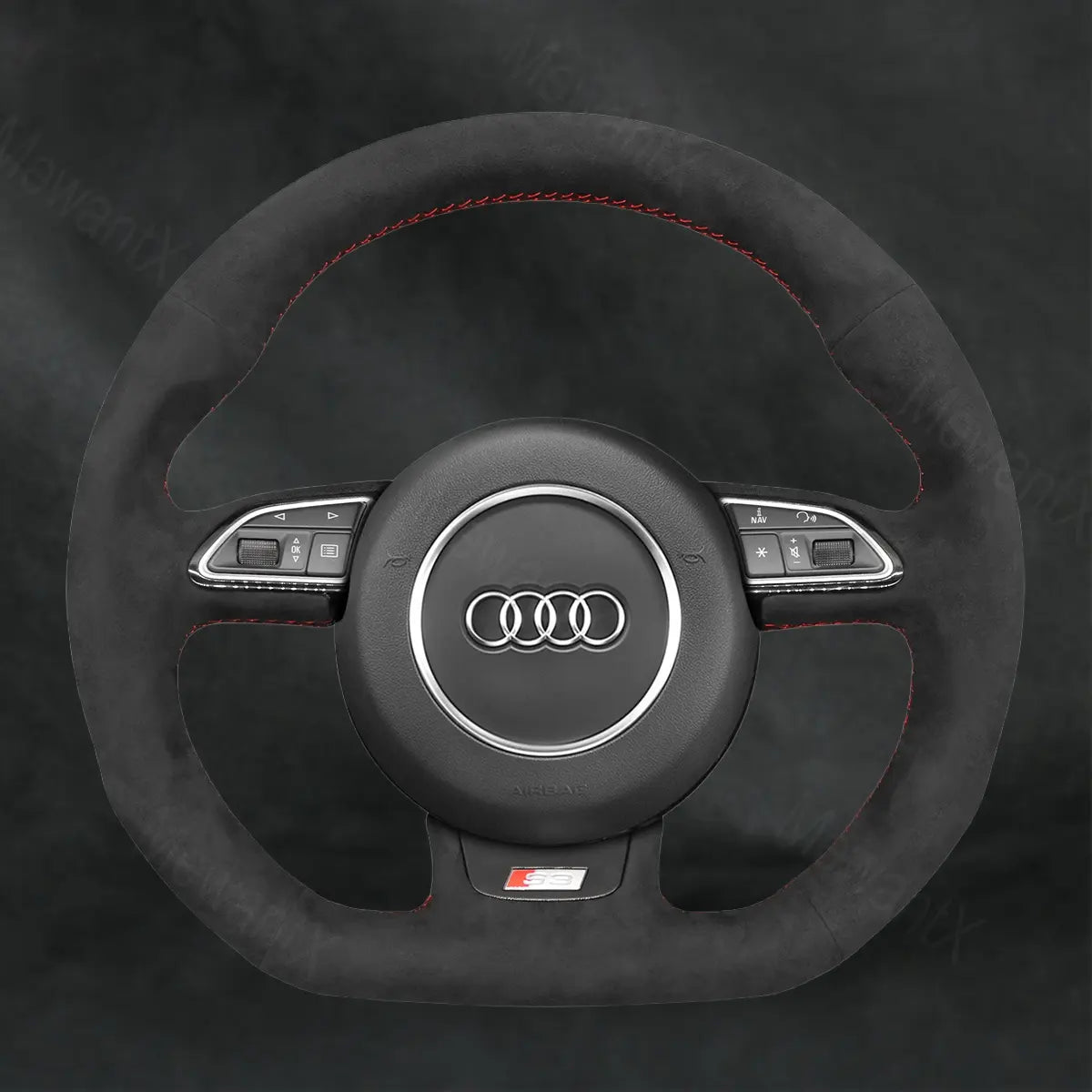 Discover MewantX Custom Steering Wheel Cover For Audi SQ5 2014 - 2017 Mewant delivers comfort, grip, style, protection and durable quality.