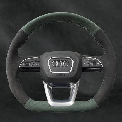 Discover MewantX Custom Steering Wheel Cover For Audi SQ8 RS Q8 2018 - 2022 Mewant delivers comfort, grip, style, protection and durable quality.
