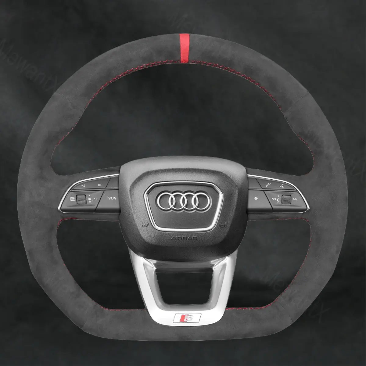 Discover MewantX Custom Steering Wheel Cover For Audi SQ8 RS Q8 2018 - 2022 Mewant delivers comfort, grip, style, protection and durable quality.