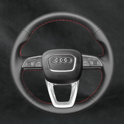 Discover MewantX Custom Steering Wheel Cover For Audi SQ8 RS Q8 2018 - 2022 Mewant delivers comfort, grip, style, protection and durable quality.