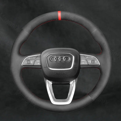 Discover MewantX Custom Steering Wheel Cover For Audi SQ8 RS Q8 2018 - 2022 Mewant delivers comfort, grip, style, protection and durable quality.