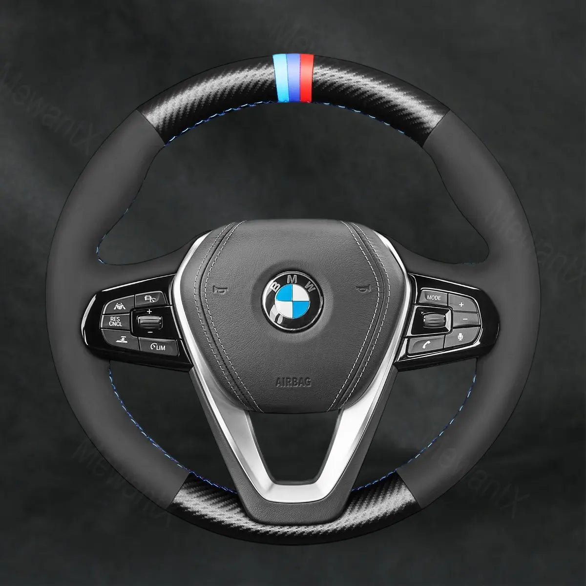 Discover MewantX Custom Steering Wheel Cover For BMW 4 Series G22 Coupe G23 Convertible G26 Gran Coupe 2021 - 2025 Mewant delivers comfort, grip, style, protection and durable quality.