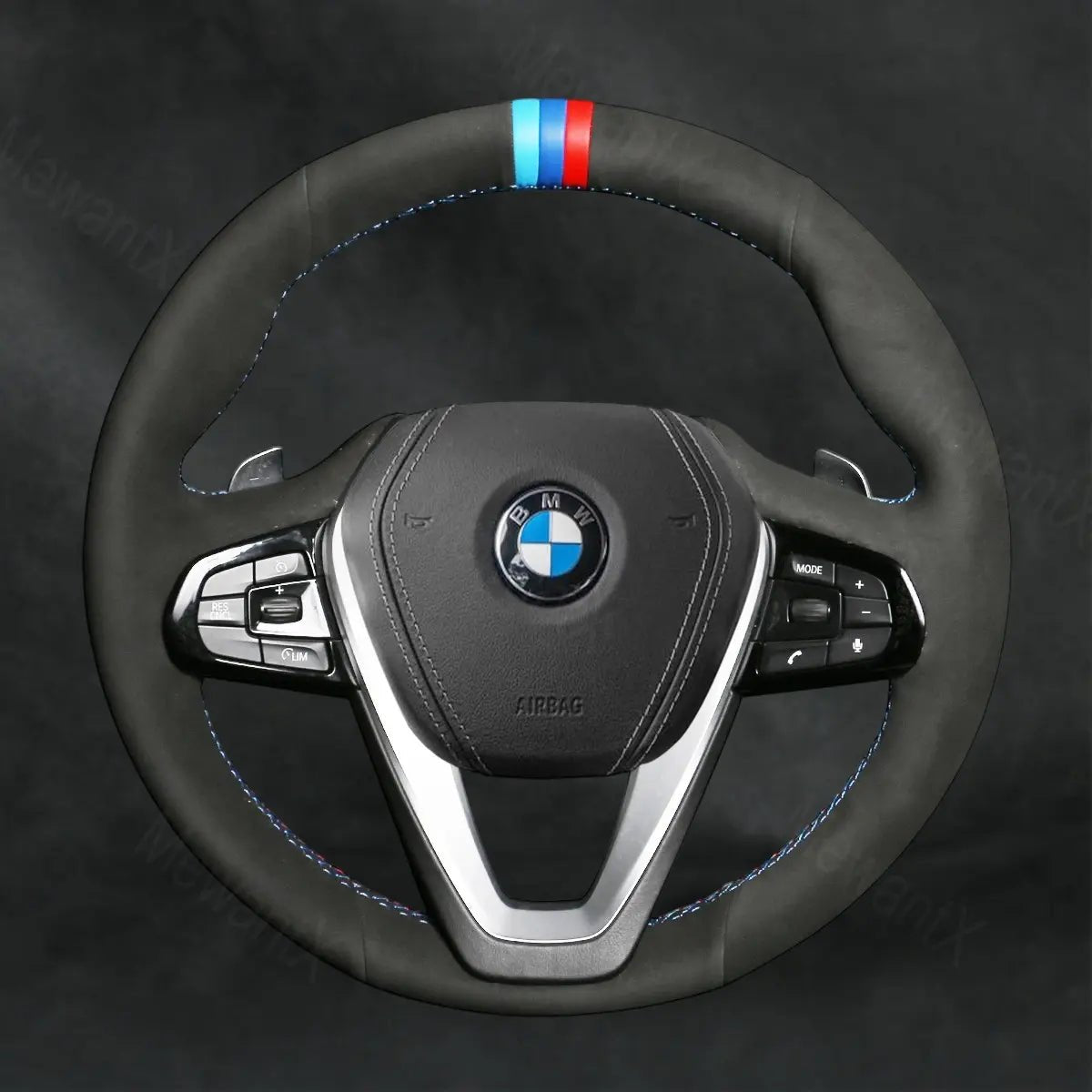 Discover MewantX Custom Steering Wheel Cover For BMW 4 Series G22 Coupe G23 Convertible G26 Gran Coupe 2021 - 2025 Mewant delivers comfort, grip, style, protection and durable quality.