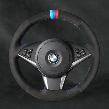 Discover MewantX Custom Steering Wheel Cover For BMW 5 Series E60 E61 2003 - 2009 Mewant delivers comfort, grip, style, protection and durable quality.