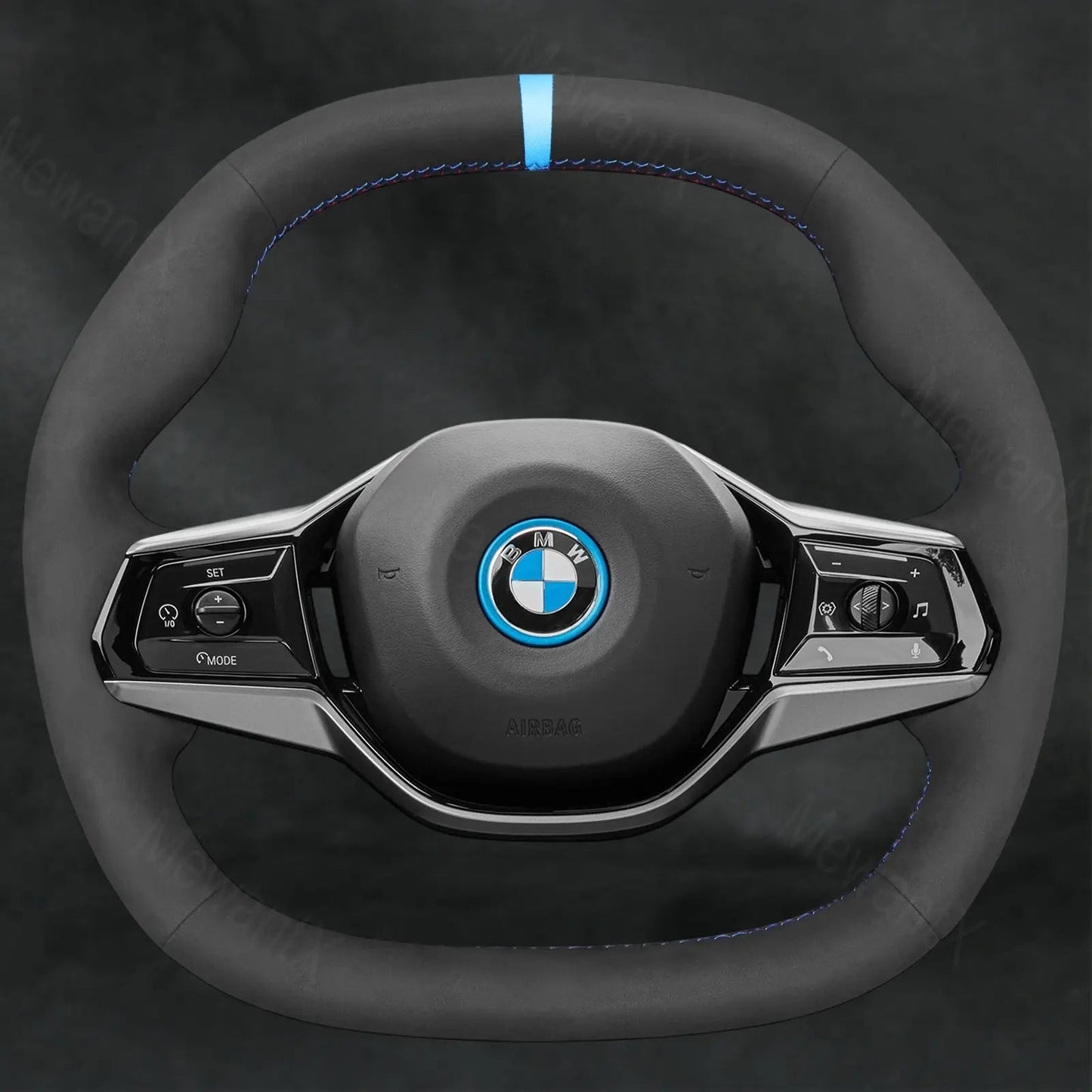 Discover MewantX Custom Steering Wheel Cover For BMW 5 Series G60 G61 i5 G60 G61 2023 - 2025 Mewant delivers comfort, grip, style, protection and durable quality.