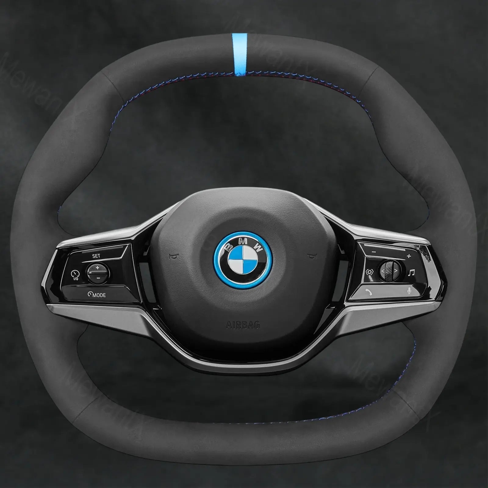 Discover MewantX Custom Steering Wheel Cover For BMW 5 Series G60 G61 i5 G60 G61 2023 - 2025 Mewant delivers comfort, grip, style, protection and durable quality.