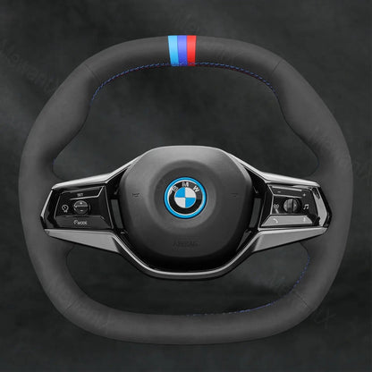Discover MewantX Custom Steering Wheel Cover For BMW 5 Series G60 G61 i5 G60 G61 2023 - 2025 Mewant delivers comfort, grip, style, protection and durable quality.