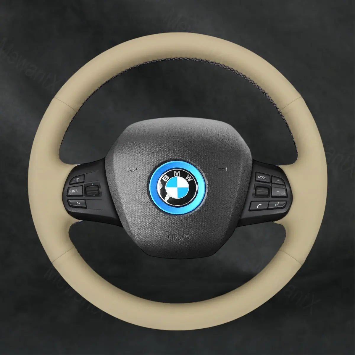 Discover MewantX Custom Steering Wheel Cover For BMW i3 2013 - 2022 Mewant delivers comfort, grip, style, protection and durable quality.