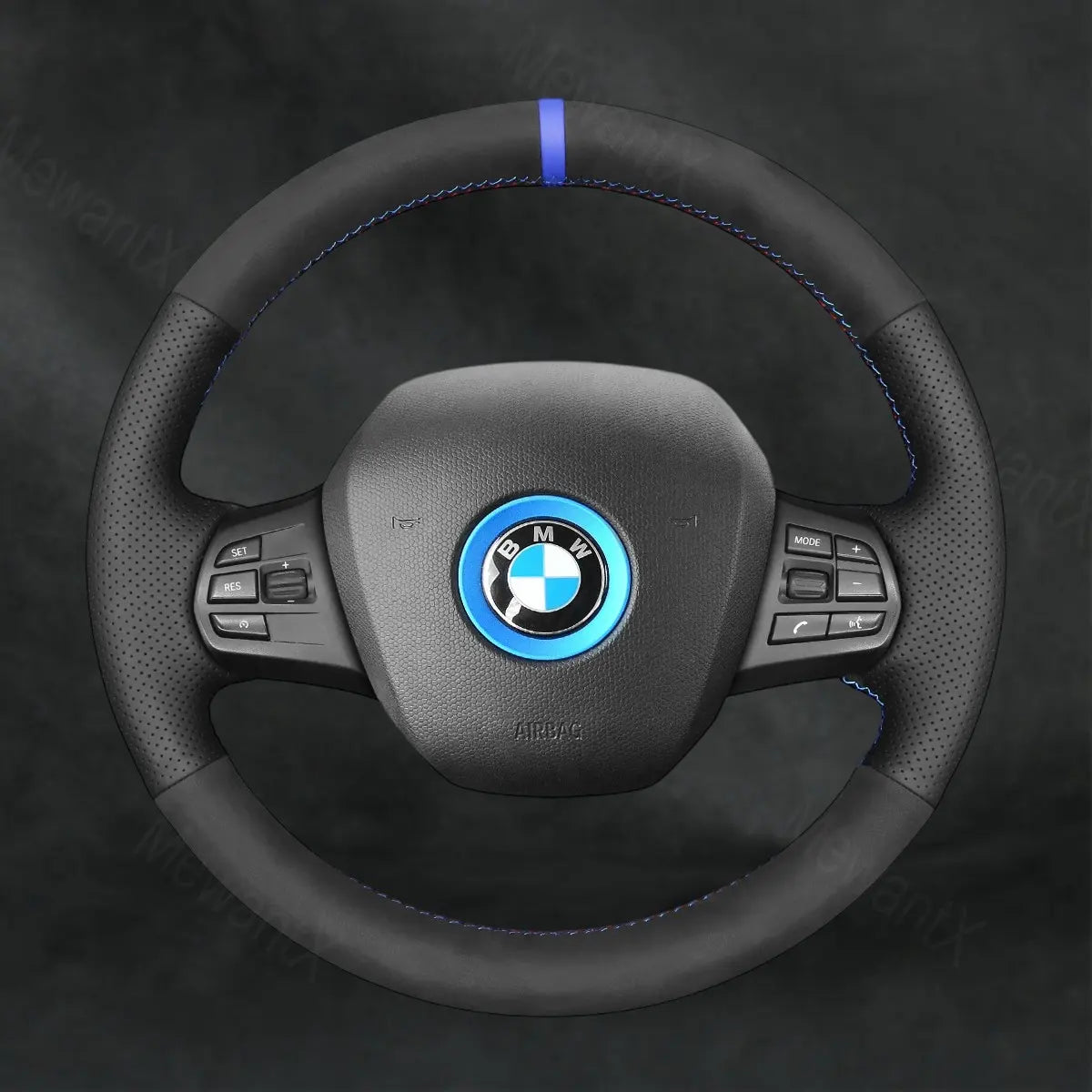 Discover MewantX Custom Steering Wheel Cover For BMW i3 2013 - 2022 Mewant delivers comfort, grip, style, protection and durable quality.