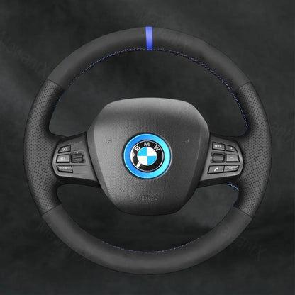 Discover MewantX Custom Steering Wheel Cover For BMW i3 2013 - 2022 Mewant delivers comfort, grip, style, protection and durable quality.