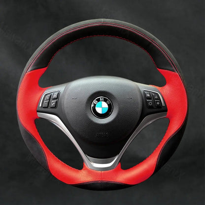 Discover MewantX Custom Steering Wheel Cover For BMW X1 E84 2012 - 2015 Mewant delivers comfort, grip, style, protection and durable quality.