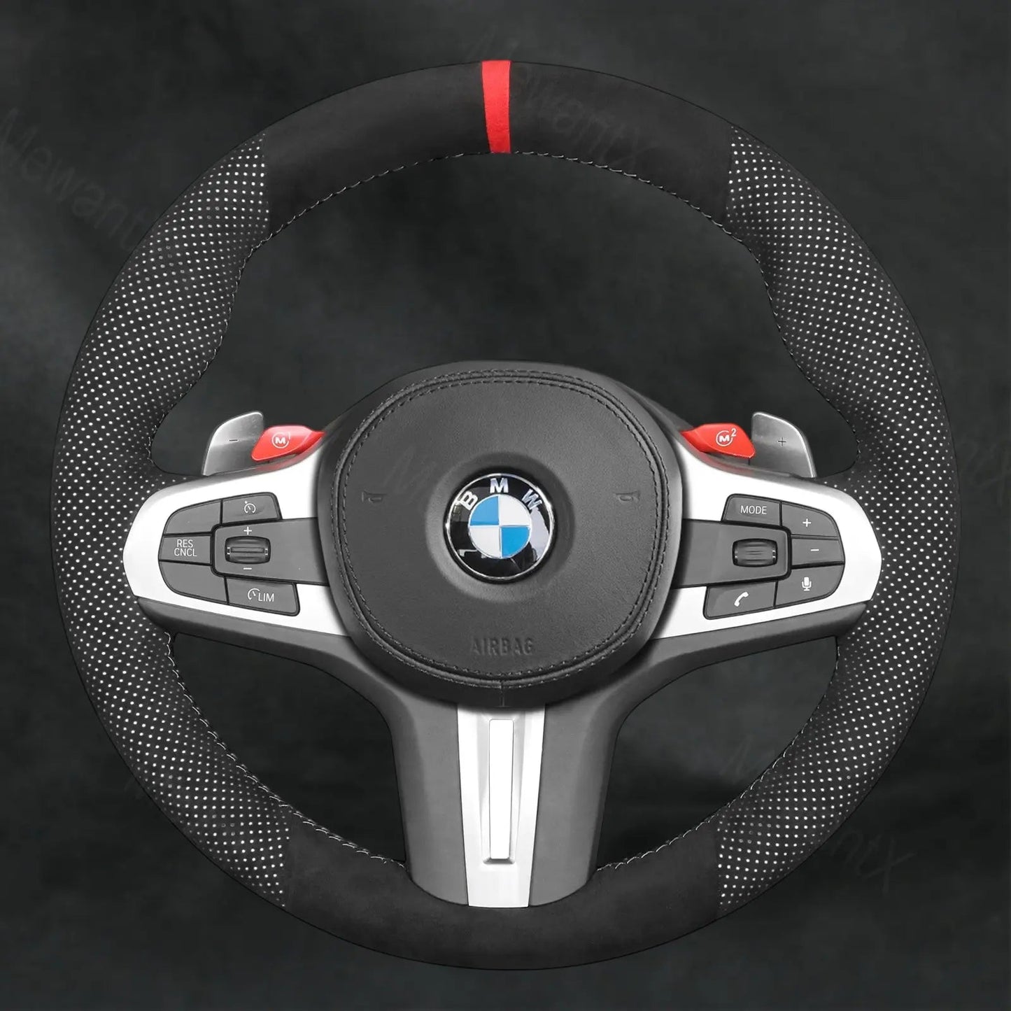 Discover MewantX Custom Steering Wheel Cover For BMW X5 M X5M F95 2020 - 2025 Mewant delivers comfort, grip, style, protection and durable quality.