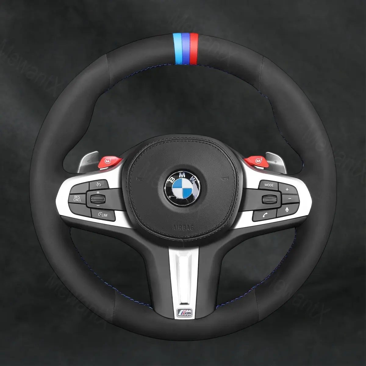 Discover MewantX Custom Steering Wheel Cover For BMW X5 M X5M F95 2020 - 2025 Mewant delivers comfort, grip, style, protection and durable quality.