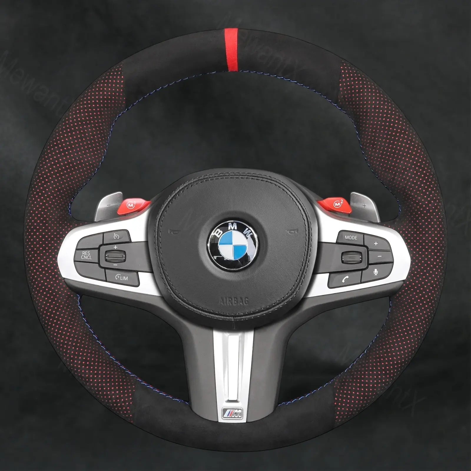 Discover MewantX Custom Steering Wheel Cover For BMW X5 M X5M F95 2020 - 2025 Mewant delivers comfort, grip, style, protection and durable quality.
